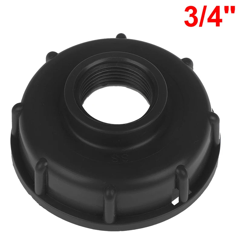 S60X6 IBC Tank Adapter 1/2" 3/4" 1" Coarse Thread Connector IBC Tank Fitting Axl 34 inch