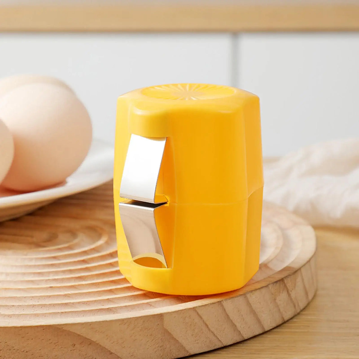 Egg Shell Opener & Cracker Tool – One-Press Egg Separator Egg Cracker Tool Axl