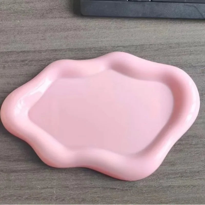 Mini Cloud Shape Jewelry Tray – PVC Display & Storage Plate Jewelry Display Tray Axl