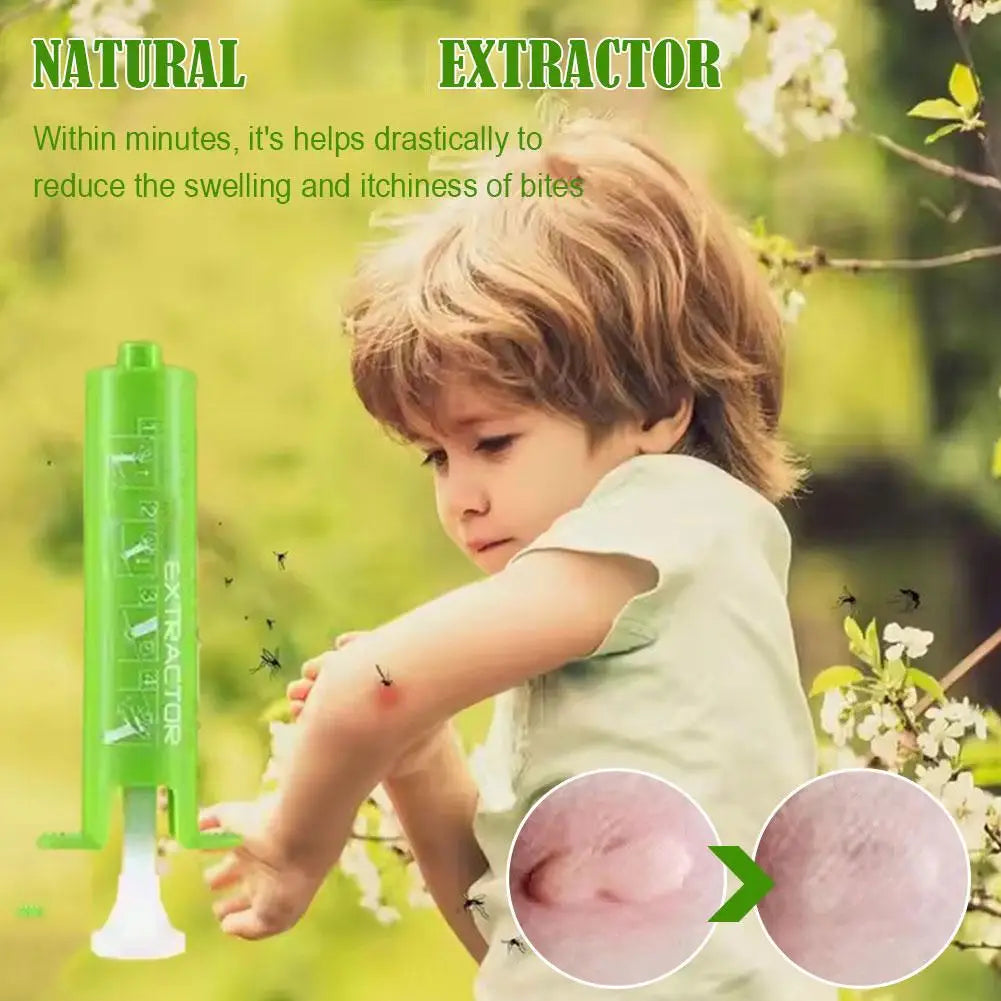 Bug Bite Suction Tool – Venom Extractor for Hiking & Camping First Aid Extractor Axl