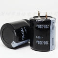 NioCen 200V 330uF Aluminum Electrolytic Capacitors | 2 & 10 Pack Electrolytic Capacitor Axl 2PCS