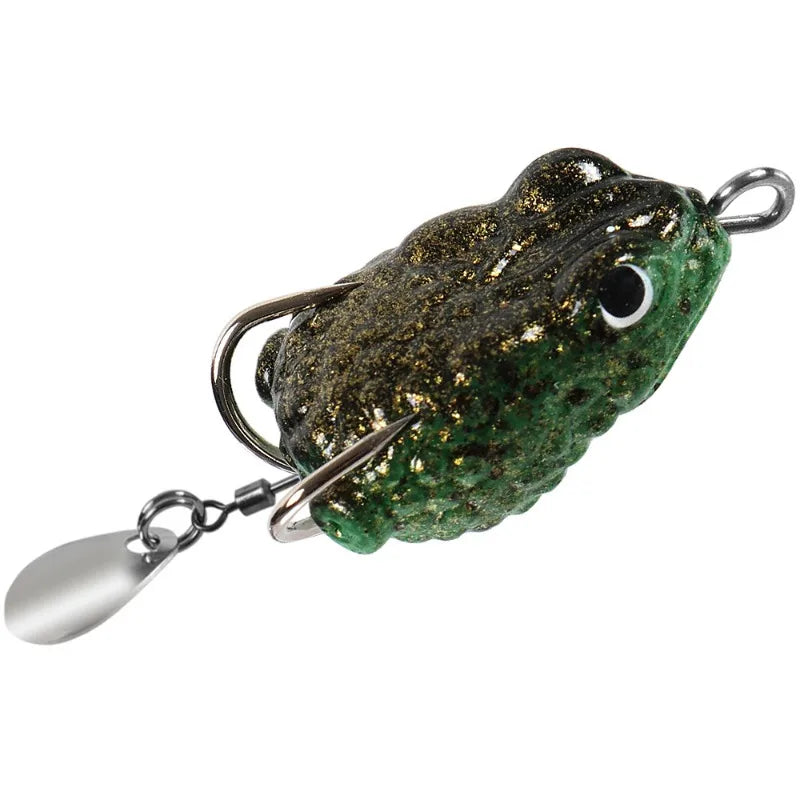 Mini Bullfrog Soft Frog Fishing Lure 2.5cm 3g | Thai Style Bait Soft Fishing Lure Axl