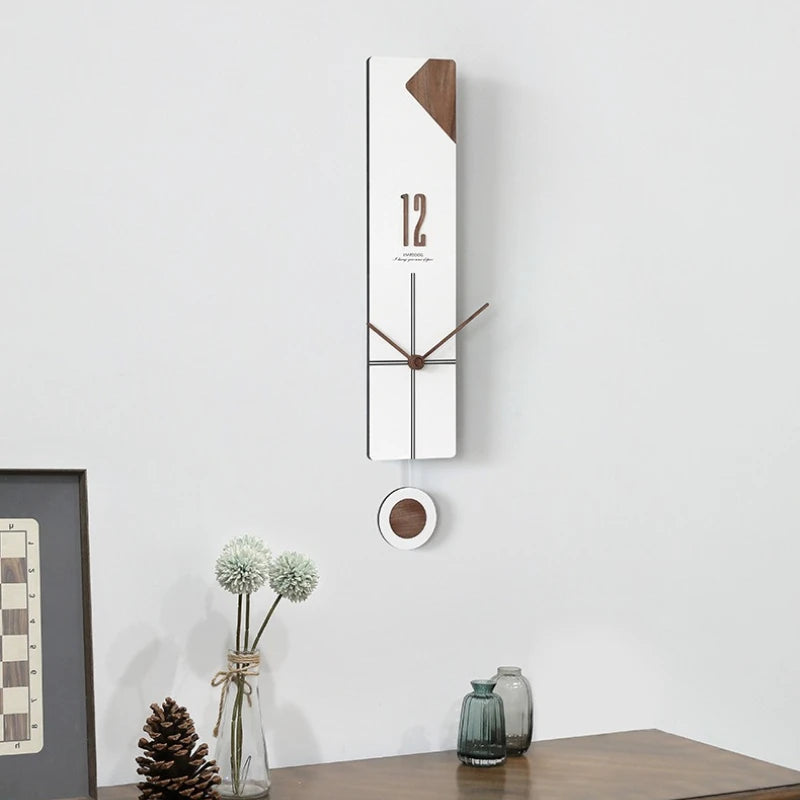 Nordic Silent Wall Clock – Modern Minimalist Home Decor Silent Wall Clock Axl