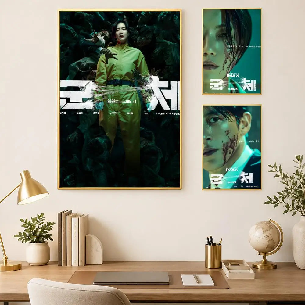 G-Gunche Self-Stick HD PVC Wall Art Poster | Waterproof Decor Wall Art Poster Axl