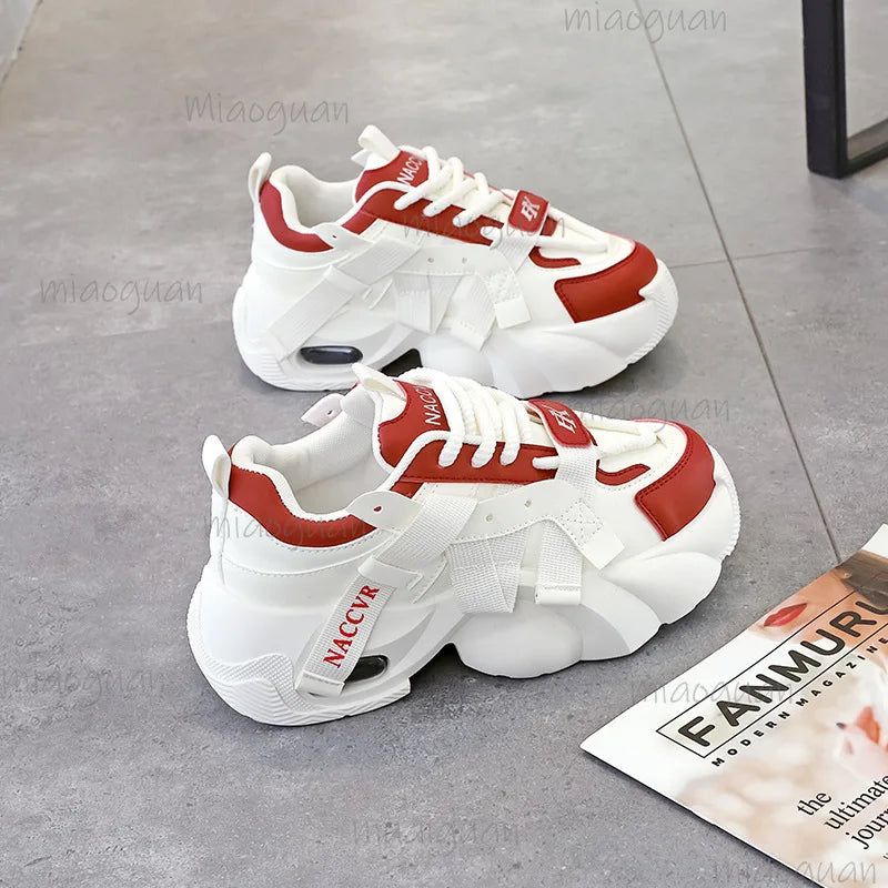 Women's Thick-Sole Casual Sneakers | Breathable Fashion Shoes Women's Casual Sneakers Axl