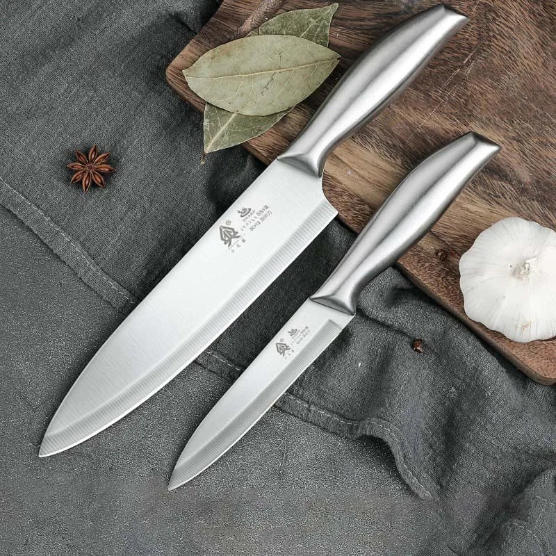 2-Piece Ultra-Sharp Stainless Steel Kitchen Knife Set | PLYS Kitchen Knife Set Axl