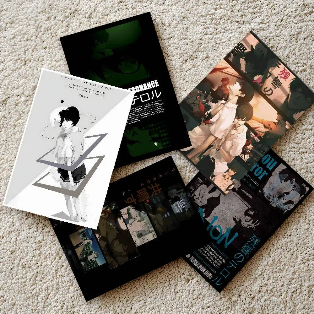 Terror in Resonance Anime Poster – Self-Adhesive HD Wall Art Anime Wall Poster Axl