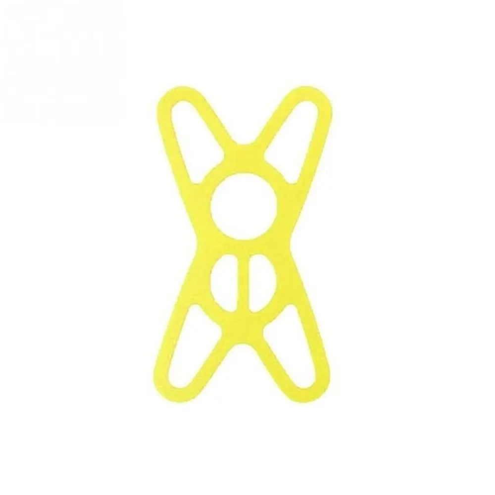 Silicone Bike & Motorcycle Handlebar Phone Mount Holder Handlebar Phone Mount Axl yellow