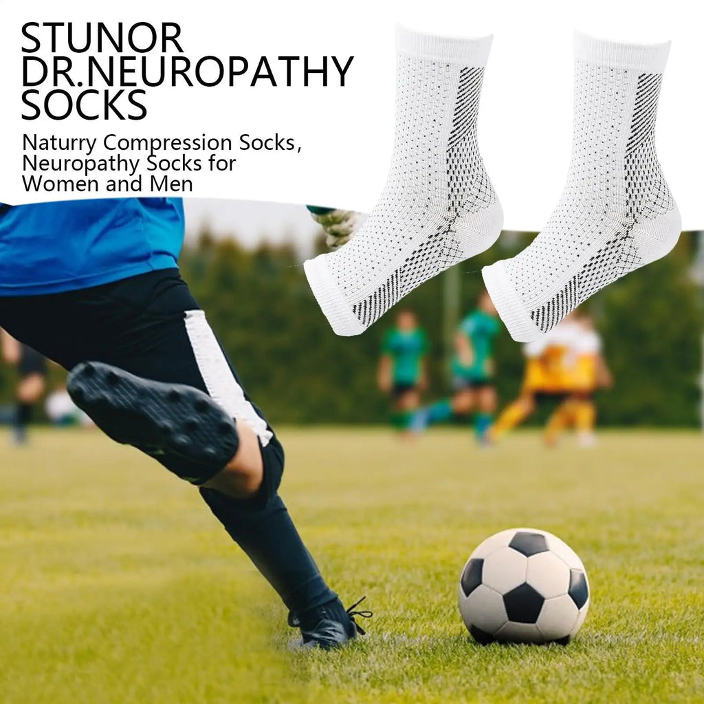 Toeless Compression Ankle Socks – Arch & Heel Support Compression Socks Axl