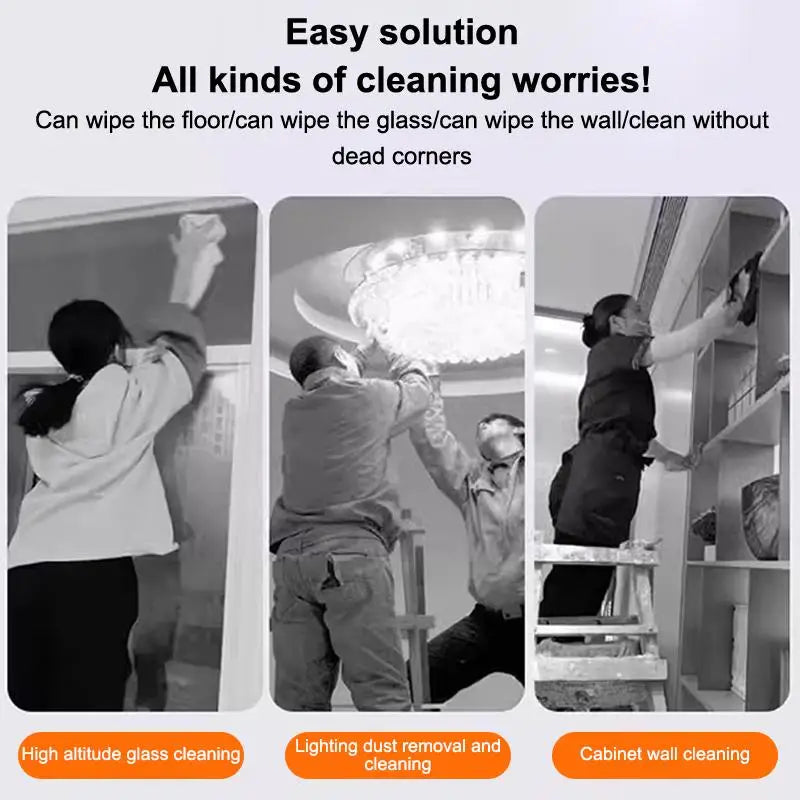 Rotating Sunflower Mop – Wall & Ceiling Dust Remover Tool Ceiling Wall Mop Axl