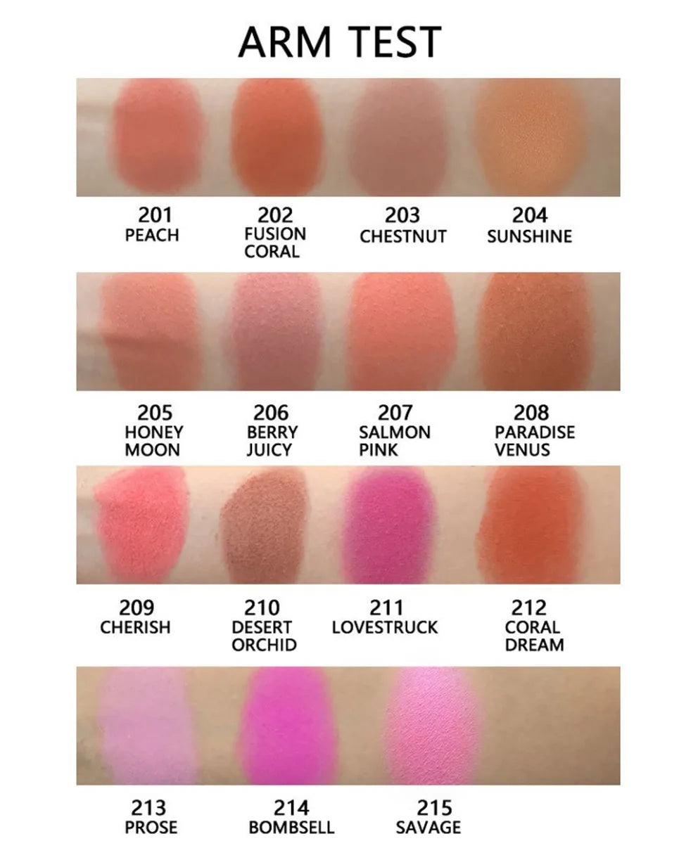 Vegan Blush Powder – Private Label Custom Logo Blusher Cheek Blush Powder Axl