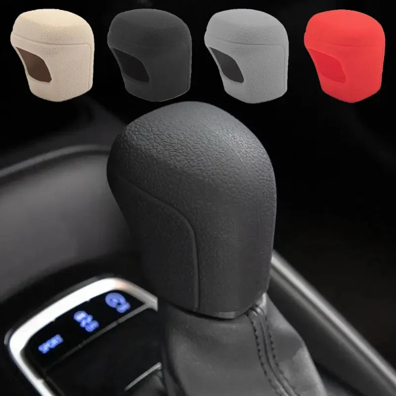 Silicone Gear Shift Knob Cover – Universal Fit for Toyota Gear Shift Cover Axl