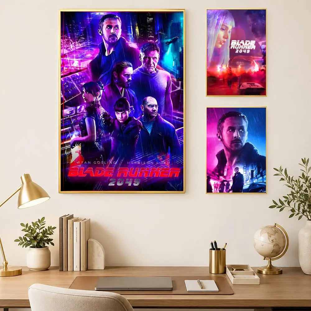 Blade Runner HD PVC Self-Stick Wall Poster – Waterproof Art Wall Art Poster Axl
