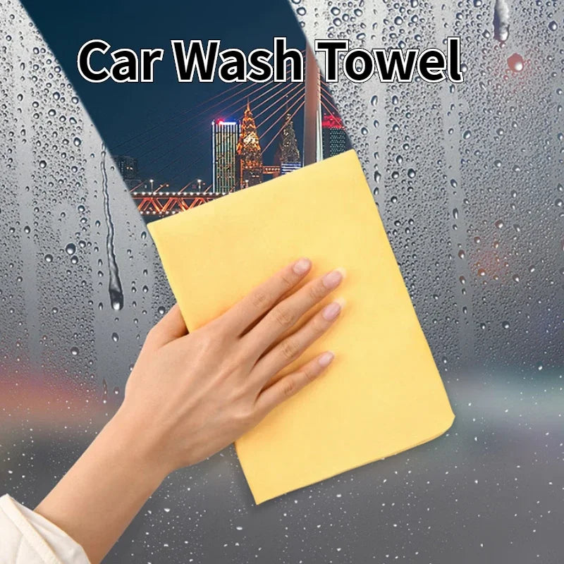 Super Absorbent Car Wash Microfiber Towel – Detailing & Polish Car Wash Towel Axl
