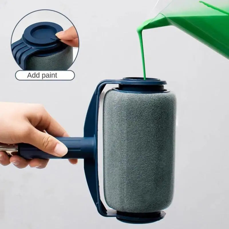 Fine Hair Latex Paint Roller Brush – Corner & Wall Painting Tool Paint Roller Brush Axl