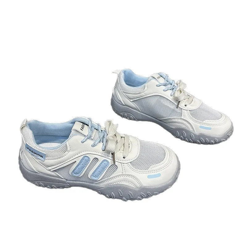 Women's Chunky Sneakers – Breathable Mesh Anti-Slip Thick Sole Chunky Sneakers Axl