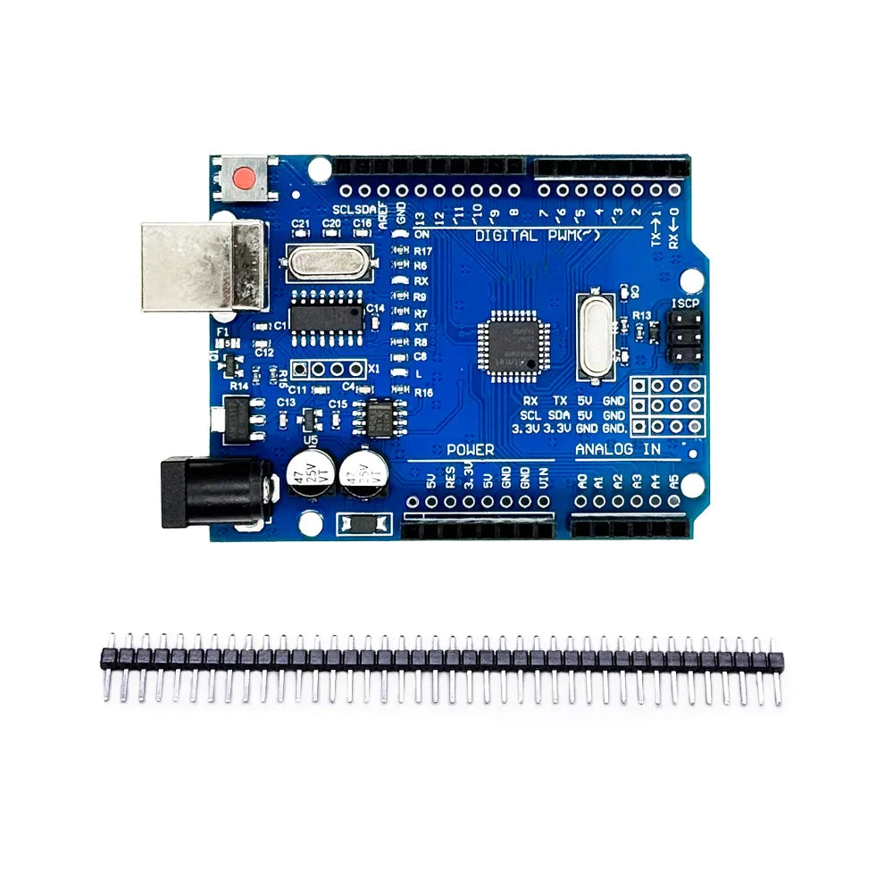 Arduino UNO R3 Board ATMEGA328P + ATMEGA16U2 & USB Cable Microcontroller Dev Board Axl R3 Upgraded