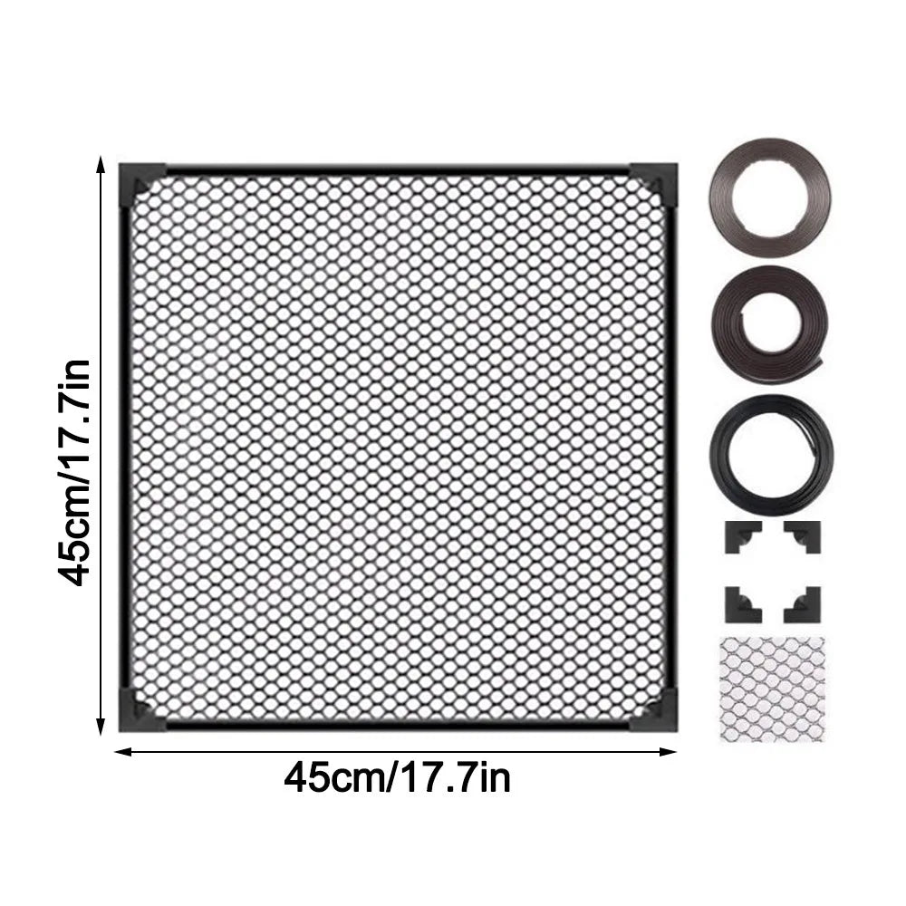 Magnetic Mesh Aquarium Lid Cover – Anti-Jump Fish Tank Net Aquarium Lid Cover Axl 45-45cm