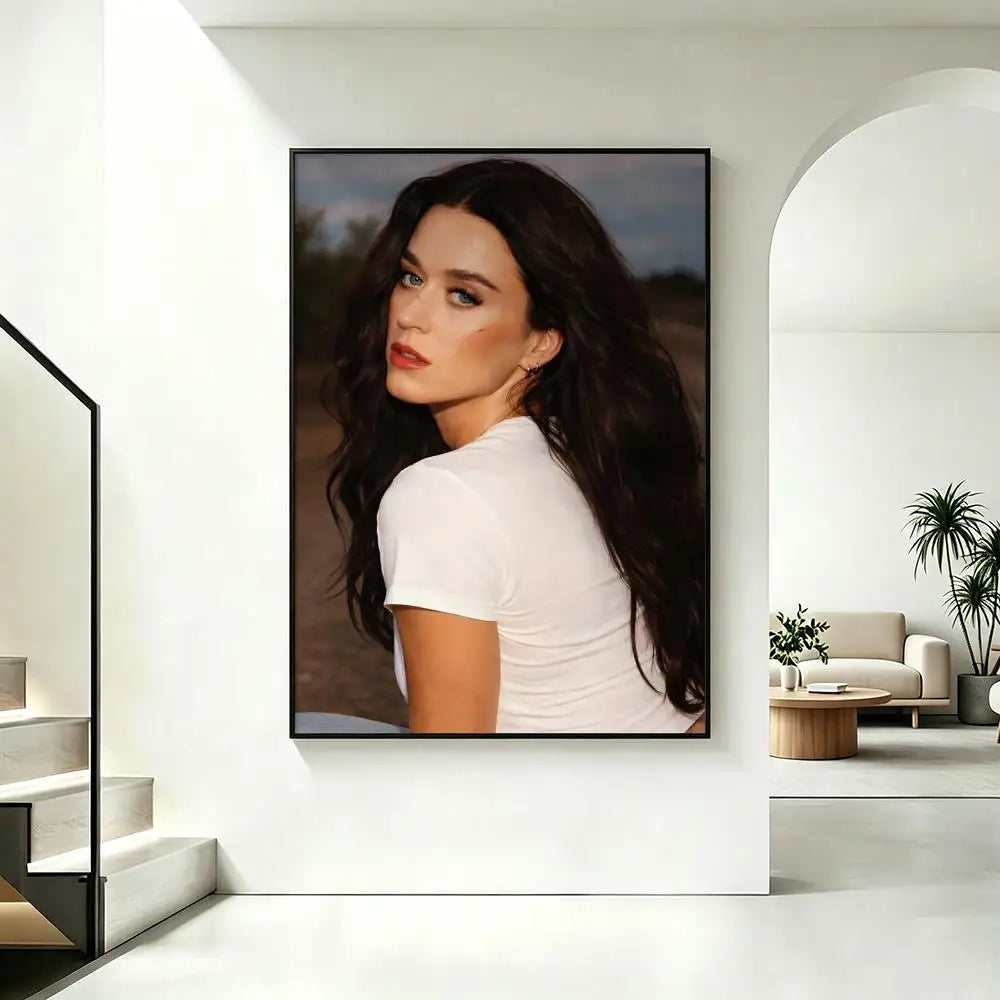 Katy Perry HD Art Poster – Waterproof Sticky Wall Décor Wall Art Poster Axl