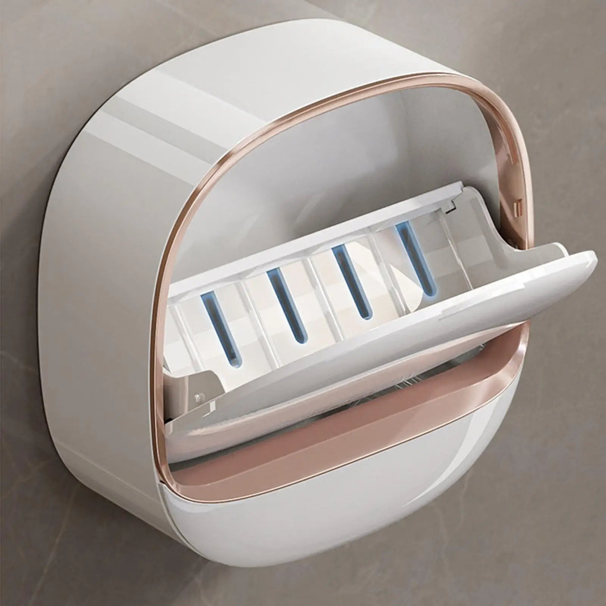 Wall-Mounted Soap Dish with Drainage – Non-Slip Shower Holder Soap Dish Holder Axl