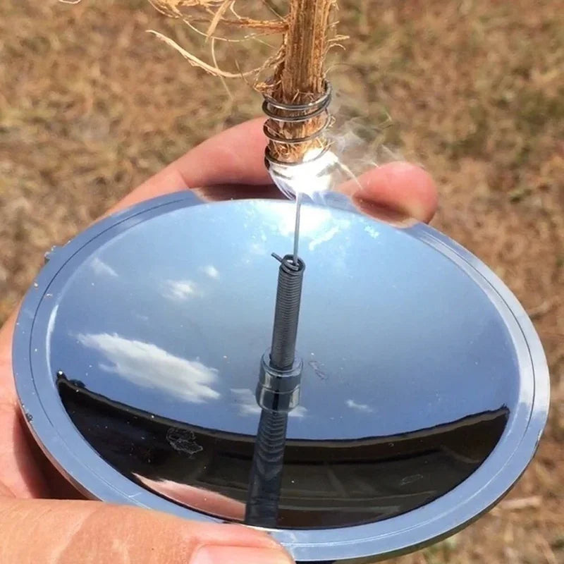 Solar Fire Starter – Waterproof Windproof EDC Survival Lighter Survival Fire Starter Axl 1pcs