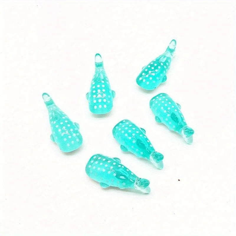 Mini Resin Ocean Figurines – Whale, Dolphin & Shark Statues Resin Figurine Set Axl 12pcs