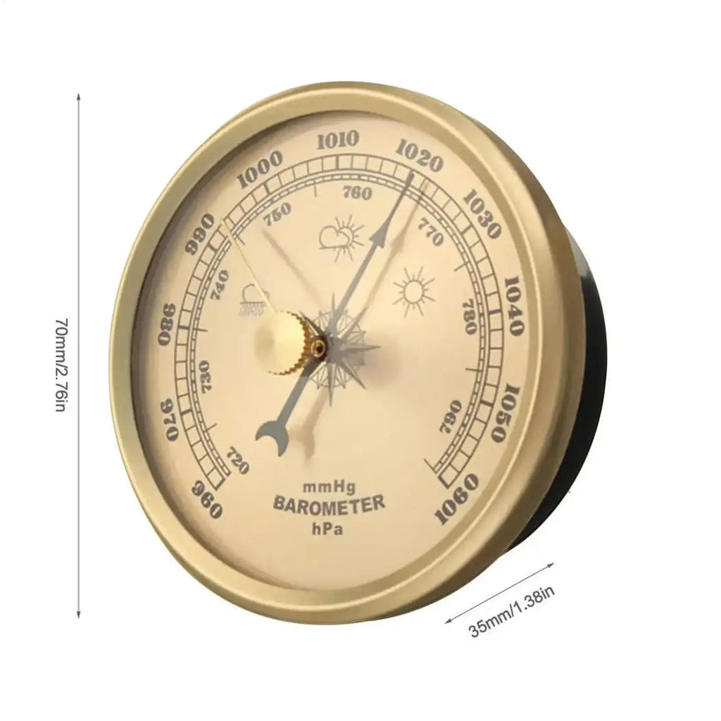 Portable Barometric Pressure Gauge – Outdoor Weather Barometer Portable Barometer Axl