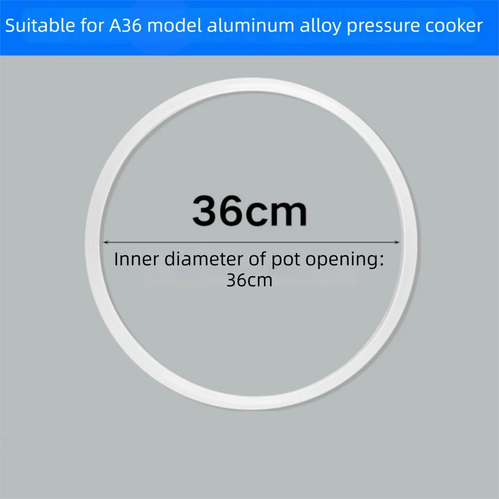 Silicone Pressure Cooker Sealing Ring – 18–28 cm Replacement Pressure Cooker Gasket Axl 36cm