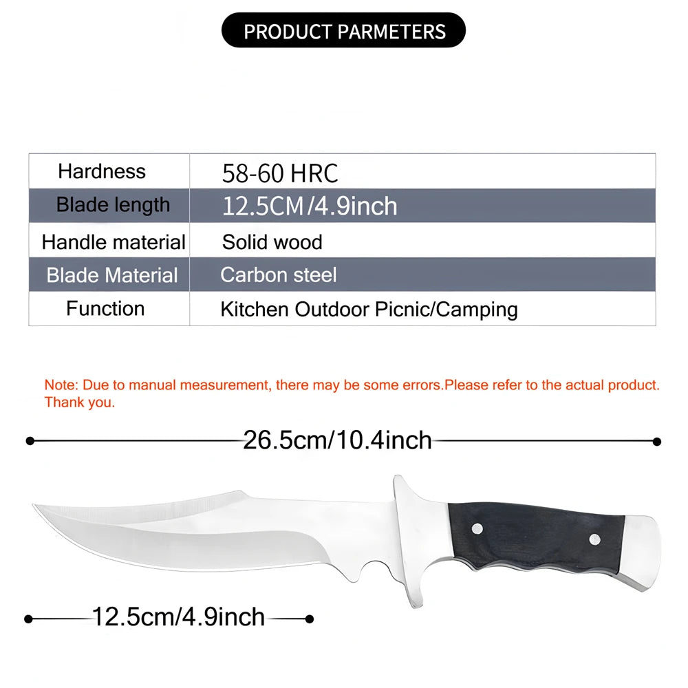 Forged Stainless Steel Cleaver Knife – Kitchen & Outdoor Cleaver Knife Axl