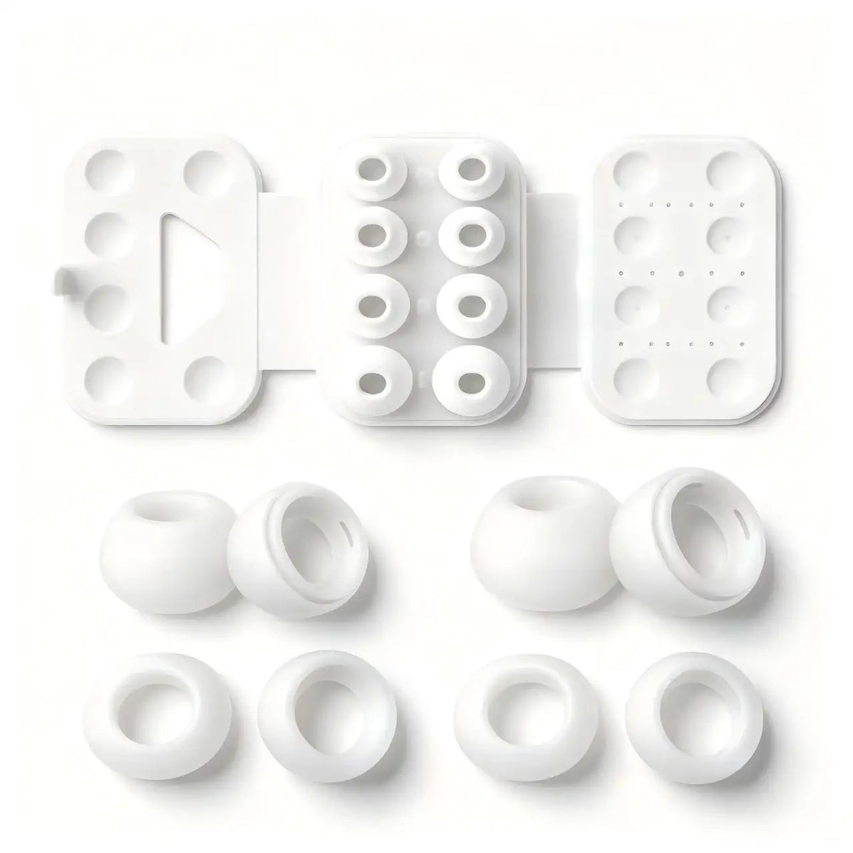 Silicone Replacement Ear Tips for AirPods Pro – 4–12 Pairs Earbud Ear Tips Axl HK007