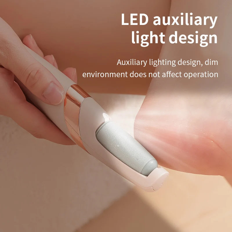 Electric Foot Grinder – USB Rechargeable Dual Head Callus Remover Electric Foot Grinder Axl
