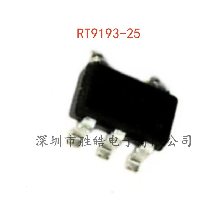 RT9193-25 2.5V 300mA LDO Regulator SOT23-5 – 10 Pack IC Voltage Regulator IC Axl Default Title