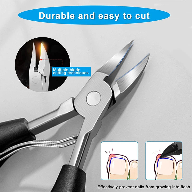 Professional Toenail Clipper Set – Thick & Ingrown Nails Toenail Clipper Set Axl