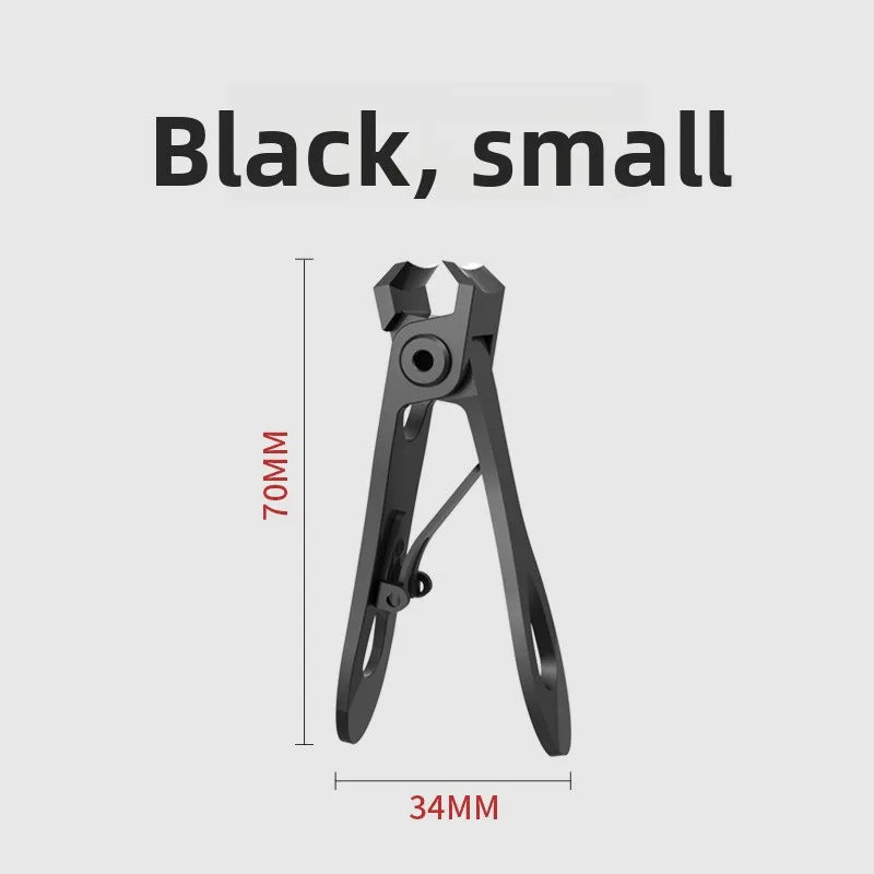 Stainless Steel Nail Clippers – Large Opening Nail Tool Set Nail Clipper Set Axl Small black single u