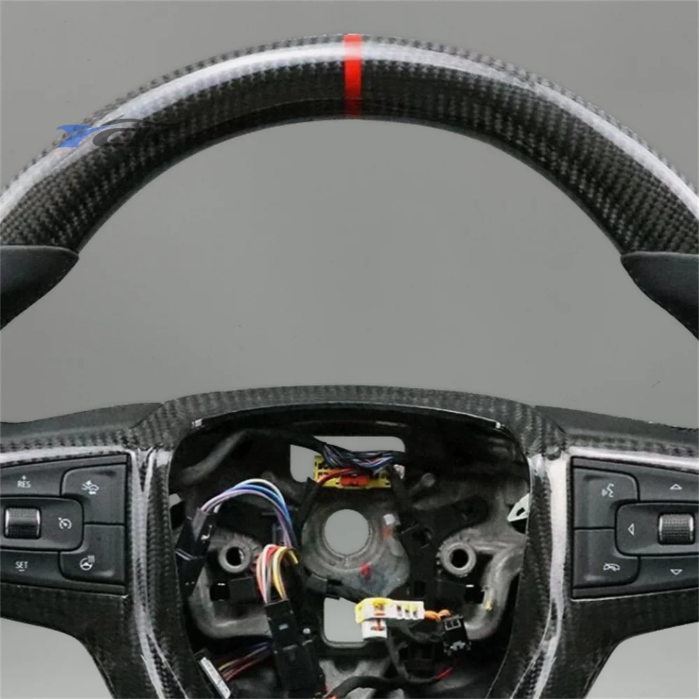 Custom Carbon Fiber Steering Wheel – Silverado 1500 2019–2024 Custom Steering Wheel Axl