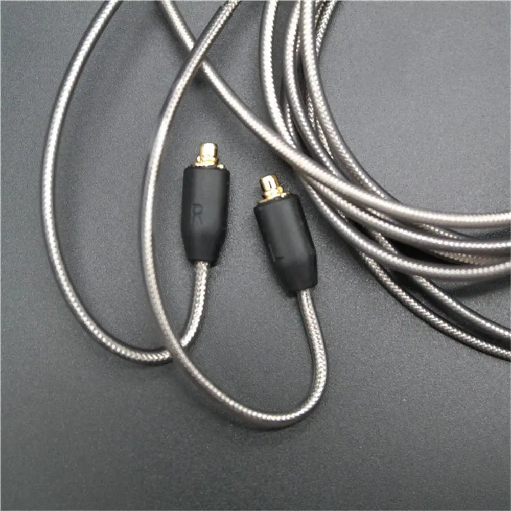 MMCX Detachable Earphone Cable 3.5mm Gold-Plated | 1.2m Earphone Cable Axl
