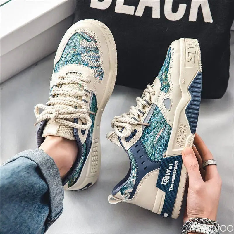 Men's Thick Sole Height Increasing Casual Sneakers | Sizes 34–49 Casual Sneakers Axl