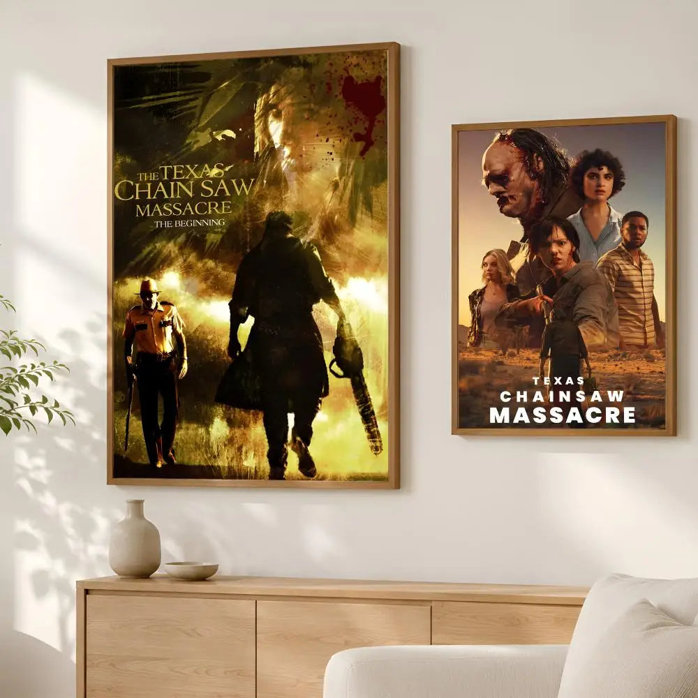 Texas Chainsaw Massacre HD PVC Self-Stick Wall Art Poster Wall Art Poster Axl