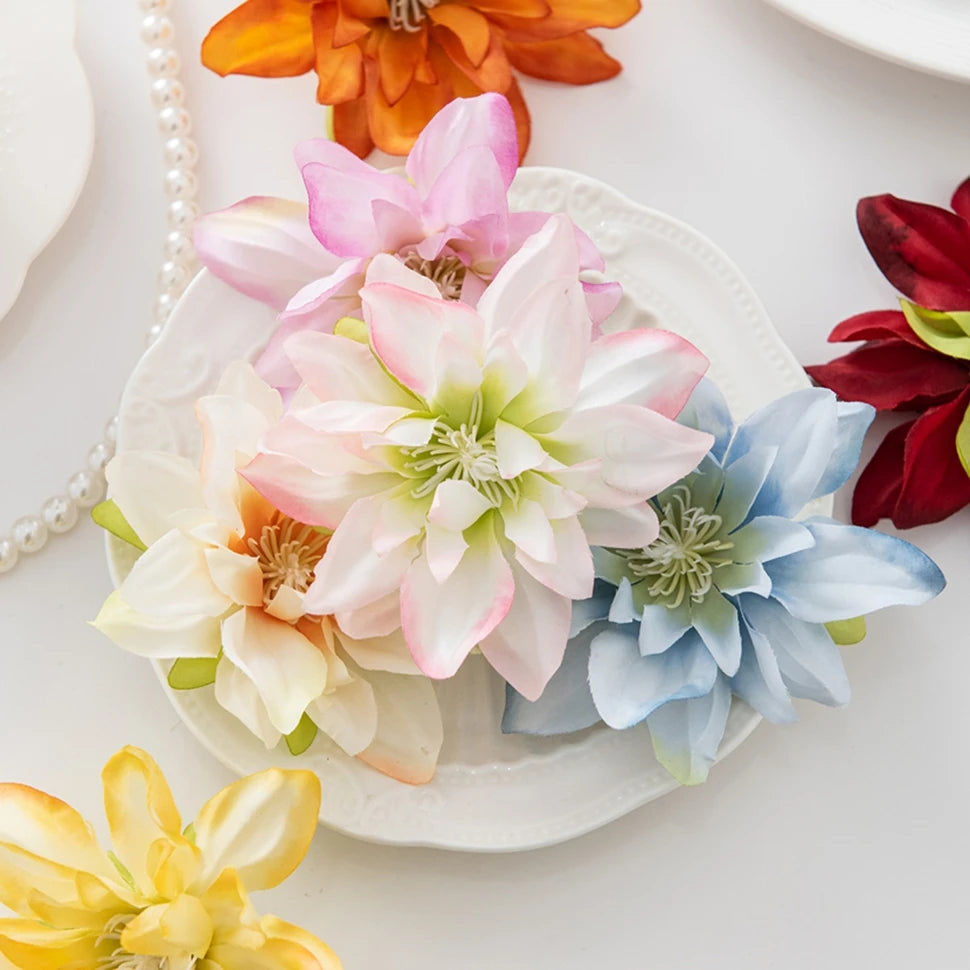 50/100 PCS Silk Lotus Artificial Flowers – Wedding & Home Decor Artificial Silk Flowers Axl