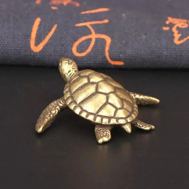 Mini Pure Copper Snail Statue – Antique Brass Desk Ornament Brass Desk Ornament Axl tortoise
