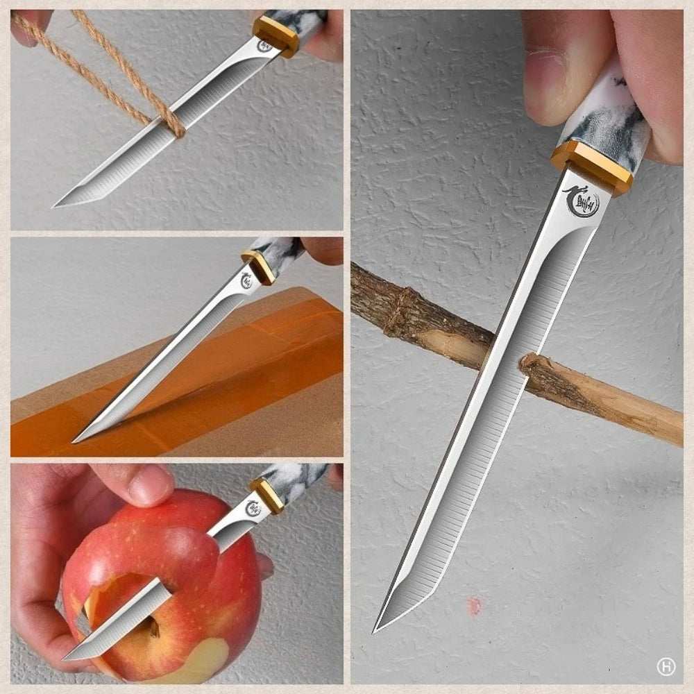 PLYS Stainless Steel Chef Knife – Boning, Slicing & Butcher Chef Knife Axl