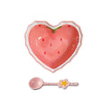 Ceramic Strawberry Spoons Set 2/4/6Pcs | KEMORELA Tableware Ceramic Spoon Set Axl Star Spoon