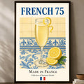 Cocktail Series Self-Stick Wall Art Poster – Waterproof HD Wall Art Poster Axl White13 15X20cmNoframe