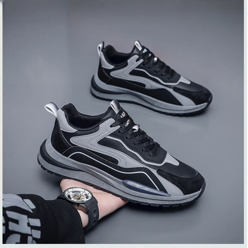 YBQJOO Men's Breathable Mesh Casual Sneakers | Sizes 36–48 Men's Casual Sneakers Axl