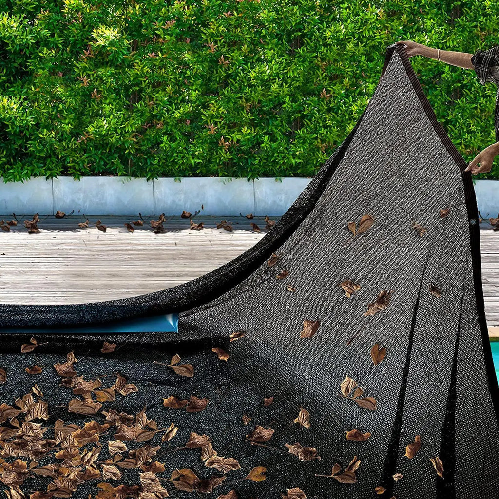 Pool Leaf Net Cover – Fine Mesh PE Netting & Sun Screen Pool Leaf Net Cover Axl