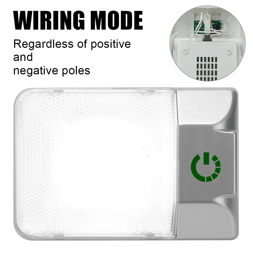 12V LED Dome Light for RV & Camper | Touch Dimmer Ceiling Lamp LED Dome Ceiling Light Axl