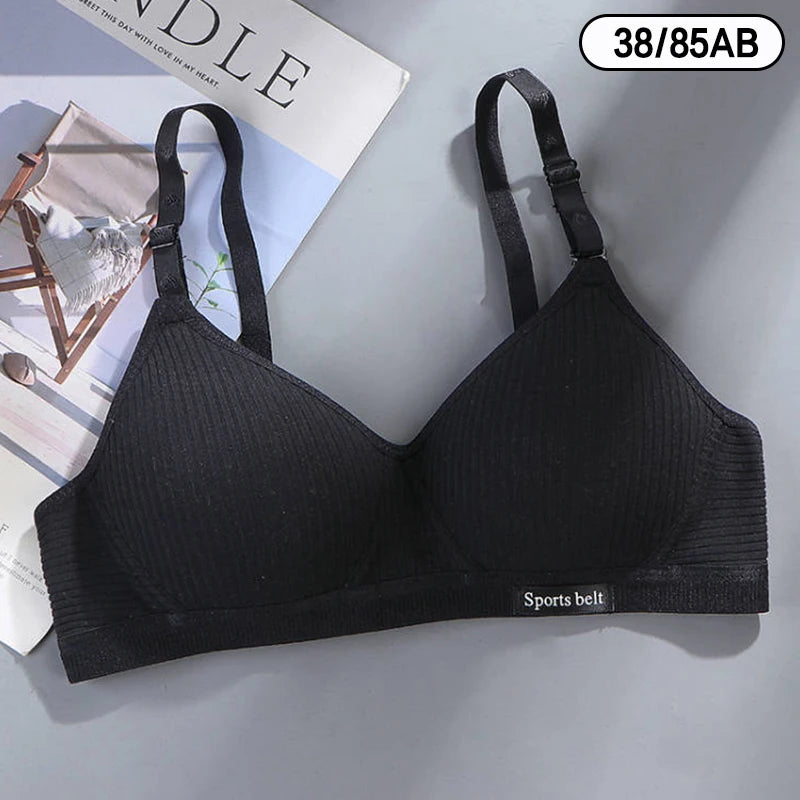 Seamless Wire-Free Push-Up Bra | 3/4 Cup Padded Bralette Padded Bralette Axl One Size A8