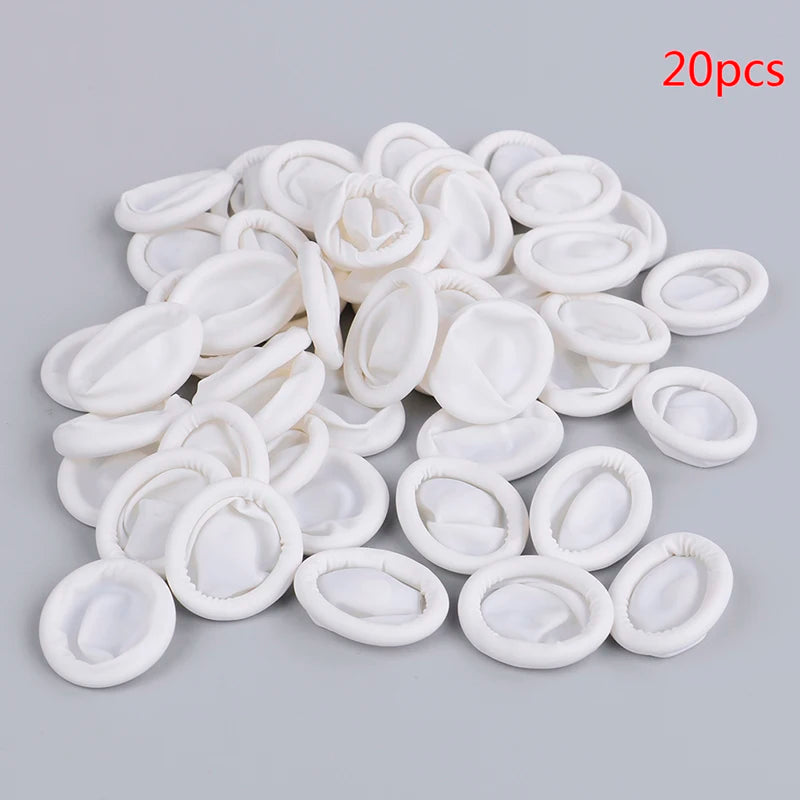 Disposable Latex Finger Cots – Fingertip Protectors 20/100 Pcs Disposable Finger Cots Axl 20pcs