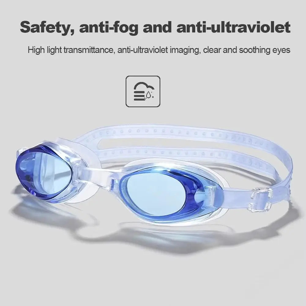 Anti-Fog Silicone Swimming Goggles – Wide View & UV Protection Swimming Goggles Axl