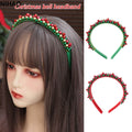 Christmas Jingling Bell Headband – Festive Xmas Party Hairband Holiday Headband Axl Green